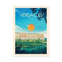 Affiche 50x70 cm - Versailles France - Studio Inception