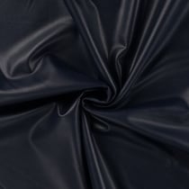 Tissu Simili cuir souple uni Bleu marine - Au mètre