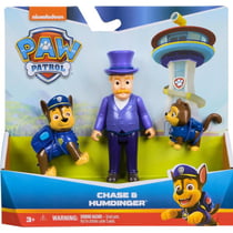 Pat patrouille mr hellinger et chase - 3 figurines - chien - paw patrol - spin master - 20148183