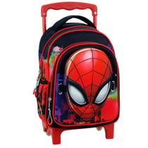 Sac à Dos à Roulettes Spiderman avec Masque 46 CM