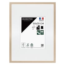 Cadre photo Wild brut 50x70 cm avec passe-partout 30x40 cm
