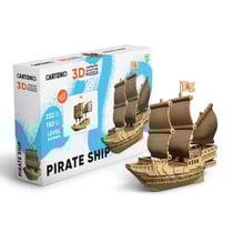 Cartonic® Sculpture-Puzzle 3D carton - Bateau pirate
