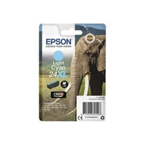 Cartouche d'encre Epson - T2435 Elephant - Cyan clair - XL - 9,8 ml