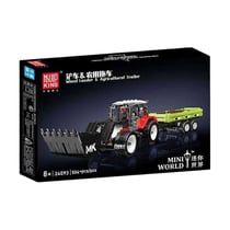 Set de construction chargeuse et remorque agricole Mould King 24093 - 504 pièces