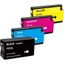 Pack de Cartouches Compatibles HP 950-951 XL pour Imprimantes Office Jet Pro