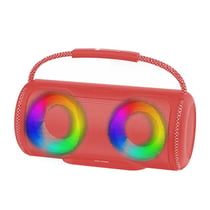 Enceinte Bluetooth TWS Portable Sans File Son Haute Qualité Rouge YONIS
