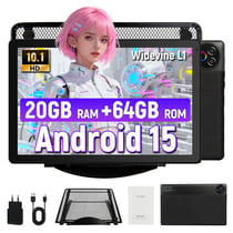 Tablette tactile KOTSREN Android 15 GMS Noir 10.1 pouces