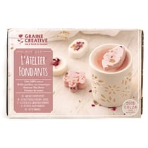 KIT DIY L'ATELIER FONDANTS A BOUGIES FLEURIES