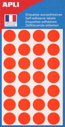 POCH 140 PAST ORANGE FLUO DIAM 15