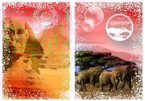 Puzzle 1000 pièces - Travel around the World - Afrique, Egypte et Kenya - Grafika