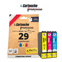 Cartouche Compatible Epson T29XL Pack de 3 - La Cartouche Française