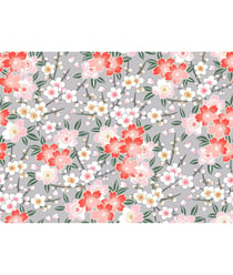 Tissu coton japonais de 150 cm de largeur 061 Parme vendu par 50 cm