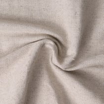 Tissu Lin mélangé Solène uni Beige chiné