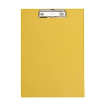 Porte-bloc plastifié - format A4 - jaune - MAUL