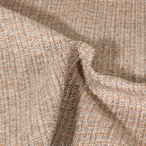 Tissu Jacquard d'ameublement uni Marron clair