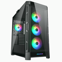Boitier PC Gaming - Cougar Gaming - BOITIER DUOFACE PRO RGB + 2 PANNEAUX NOIR
