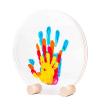Kit empreinte famille 4 Peps - cadeau parents activité DIY