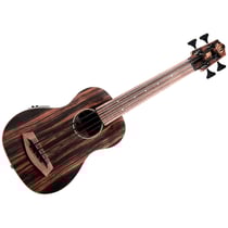 UBASS-EBY-FL Ebony U-Bass Fretless + housse Deluxe Kala