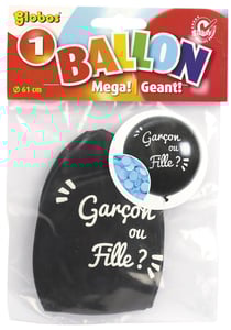 1 BALLON BABY SHOWER GARCON - 61 CM