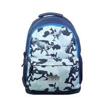 Sac à dos 2 compartiments Phileas Dinosaures Bleu - Le Plus Confortable des Sacs A Dos - Ergonomie/Confort/Sécurité - Système Smart Comfort - BAGTROTTER