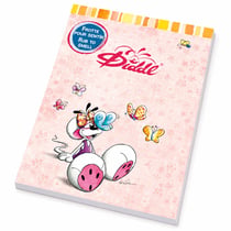 Bloc-notes Diddl parfumé Diddlina