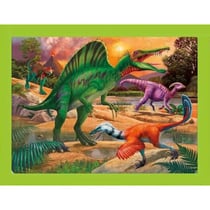 Puzzle avec cadre : la vallee des dinosaures : spinosaure 42 pieces - ravensburger - 050949