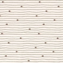 Tissu Jersey stretch escargots Gaston sur fond Blanc