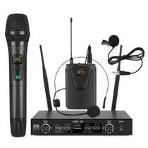 Microphone Sans Fil UHF Haute Sensibilité Pour Scènes Et Événements YONIS