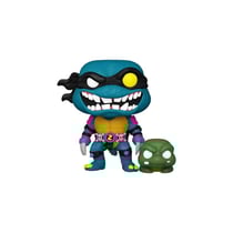 Les Tortues Ninja - Figurine POP & Buddy! Slash & Pre-mutated, turtle Slash 9 cm