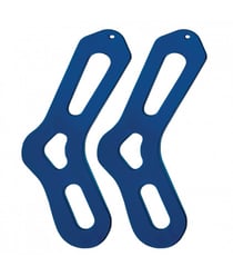 Bloqueurs de chaussettes Aqua 41+ - Knitpro Du 41 et + bleu
