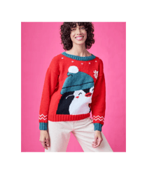 Kit de 10 pelotes: Tricotez votre pull avec la PINGO FIRST NOEL FLOCON - Pingouin Multicolore