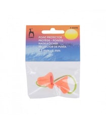 Protège-pointes pour aiguilles doubles pointes pour N°4,5 à 6 - Pony Orange