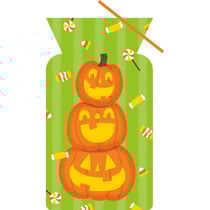 20 Pochettes Cello Citrouille