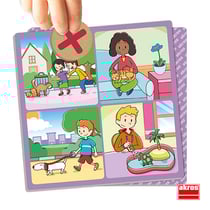 Attitudes positives : Tolérance et coopération - Jouet créatif et éducatif