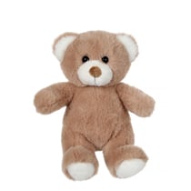 Peluche - Ours Trendy taupe, l'ours à câliner, 15 cm