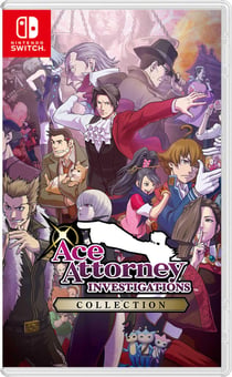 Jeu vidéo - Ace Attorney Investigations Collection - Nintendo Switch