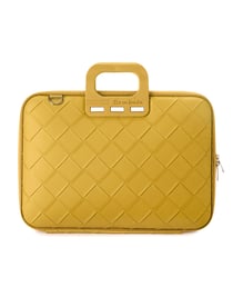Mallette Bombata Intrecciato 15'' - Jaune
