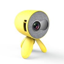 Mini Vidéoprojecteur LED Portable Enfant HDMI USB Projection 80' Jaune Jaune YONIS
