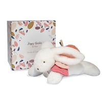 Happy Boho Lapin Pompon Terracota - Doudou et Compagnie