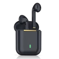 Ecouteurs Bluetooth 5.1 Sans Fil Confortables Étanches Longue Autonomie Noir YONIS
