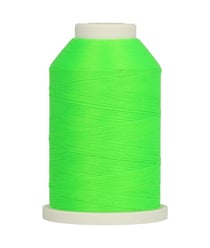Fil mousse à surjeter Aeroflock n°100 Madeira - 1000m - Madeira 9950 Vert Fluo