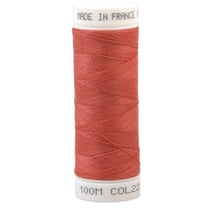 Fil à coudre polyester 100m made in France - rose framboise 223