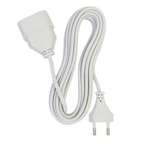 Rallonge Électrique Blanche 5m – 1380W, 220V-240V