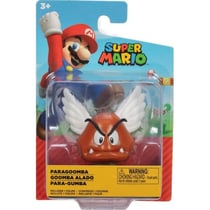 Figurine super mario : goomba alado 7 cm - figurine nintendo - jakks