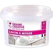 Blocs de savon à mouler transparent 1 kg