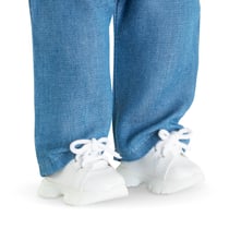 Baskets Blanches de Sport pour poupée ma Corolle