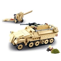 Jeu de construction - SLUBAN - B0695 - 460 briques - Plastique - Beige