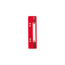 Fixe-dossiers à lamelle polypropylène - Rouge - x 250 - Exacompta