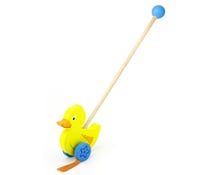 Jouet à pousser – canard sur bâton en bois – Viga