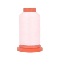Bobine fil mousse polyester 1000m fabriqué en France pour surjeteuse rose